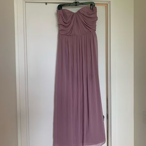 After six bridesmaid dress dusty rose size 12